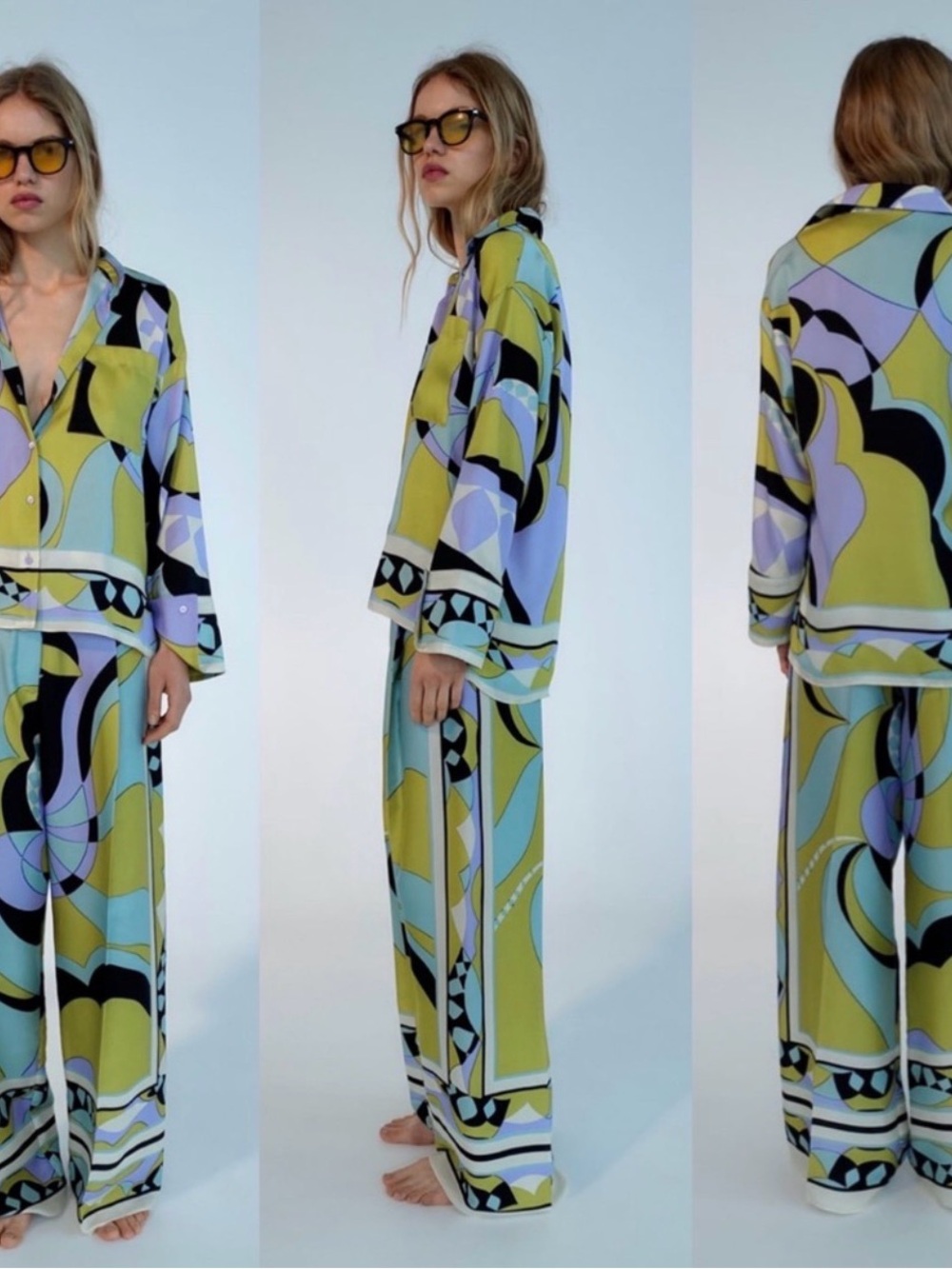 NWT Zara Multi-Color Geometric set